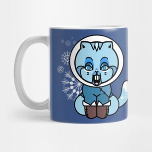 Frosty the Cattie Mug